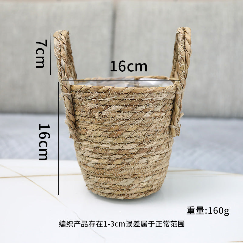 Rattan Flower Basket