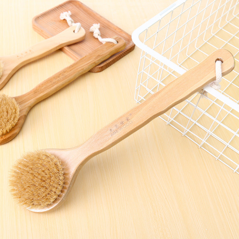 Natural Hemu Wood Bath & Body Brush