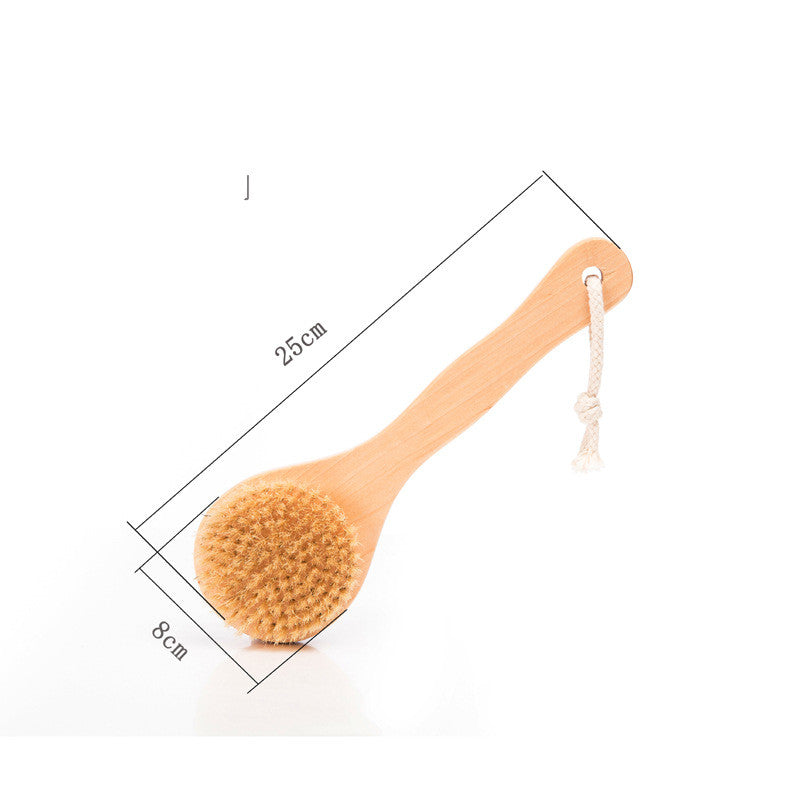 Natural Hemu Wood Bath & Body Brush