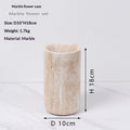 Yellow Cave Stone Vase