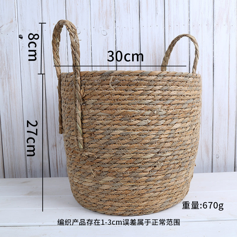 Rattan Flower Basket