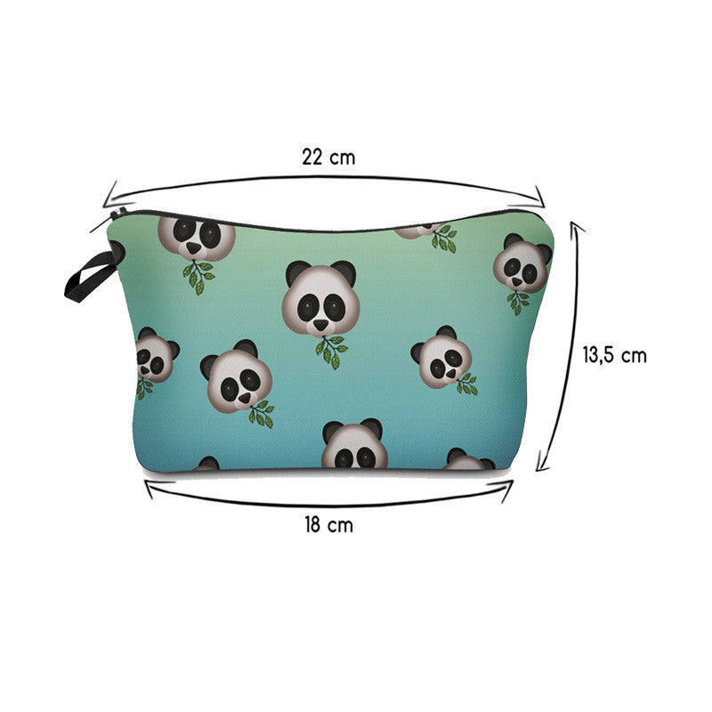 Panda Cosmetic & Travel Bag