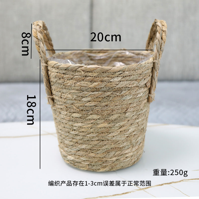 Rattan Flower Basket