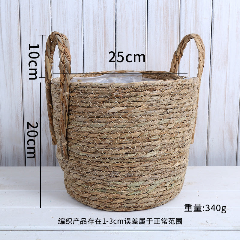 Rattan Flower Basket