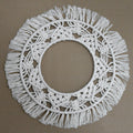 Cotton Round Ruffle Wall Hanging