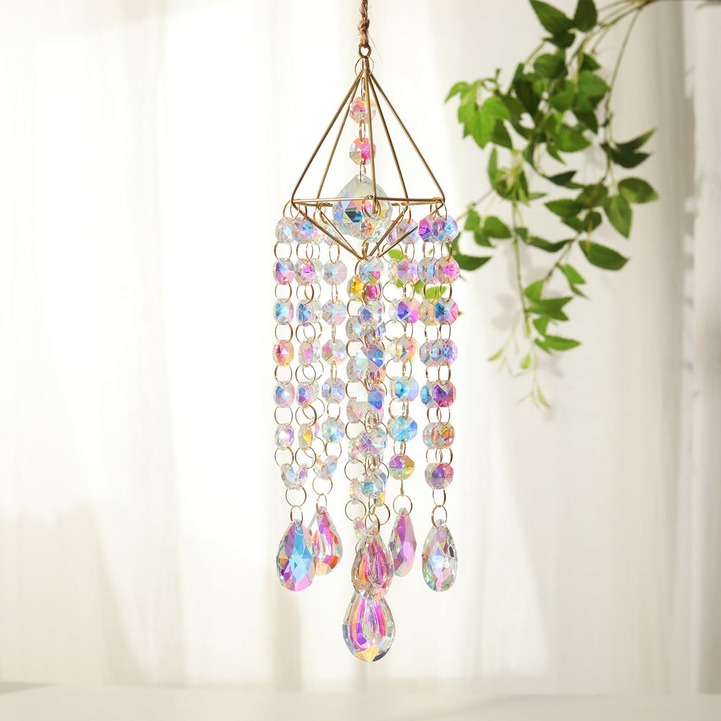 Golden Air Crystal Sun Catcher