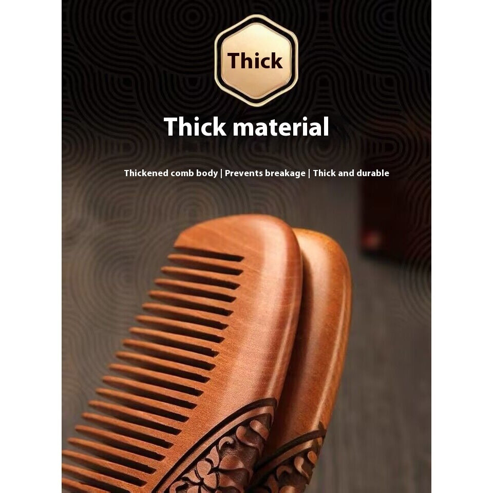Natural Ebony Comb