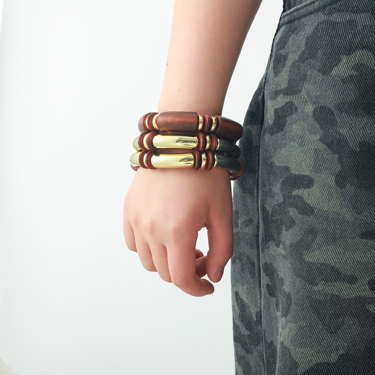 Multi-Layer Statement Necklace & Bracelet