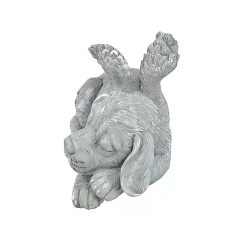 Angel Cat and Dog Garden Decor