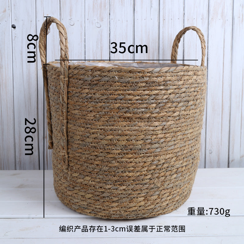 Rattan Flower Basket
