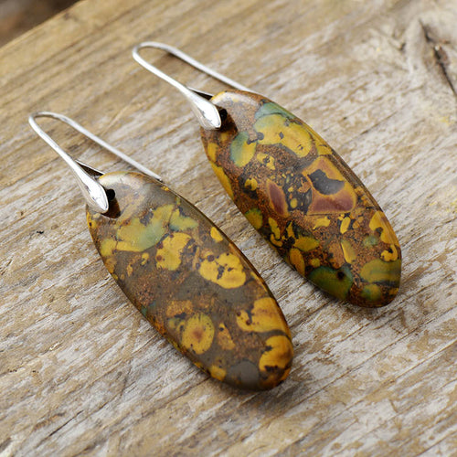 Bohemian Natural Stone Earrings For Women
