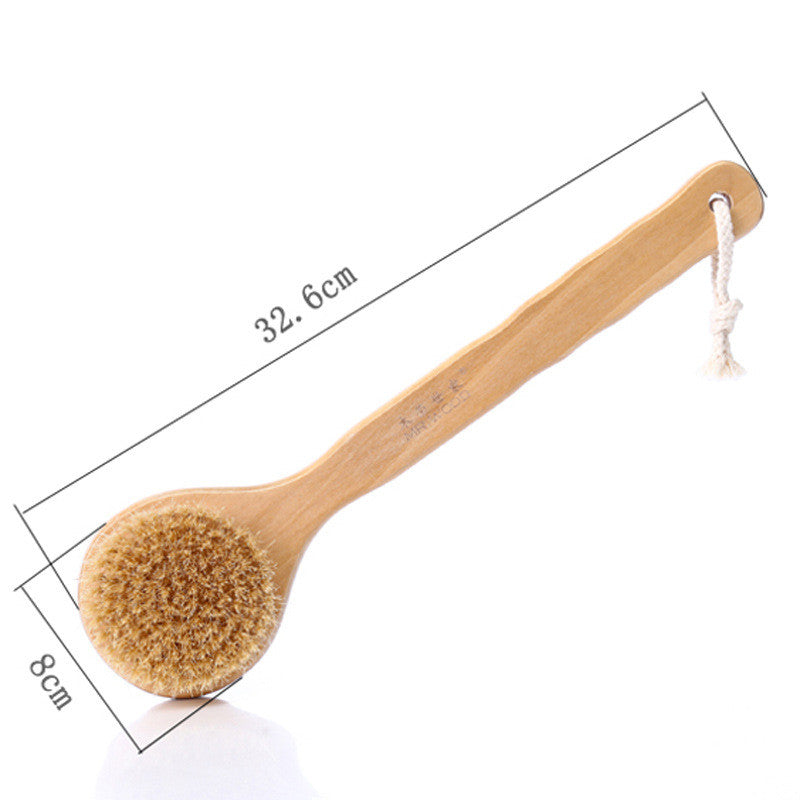 Natural Hemu Wood Bath & Body Brush