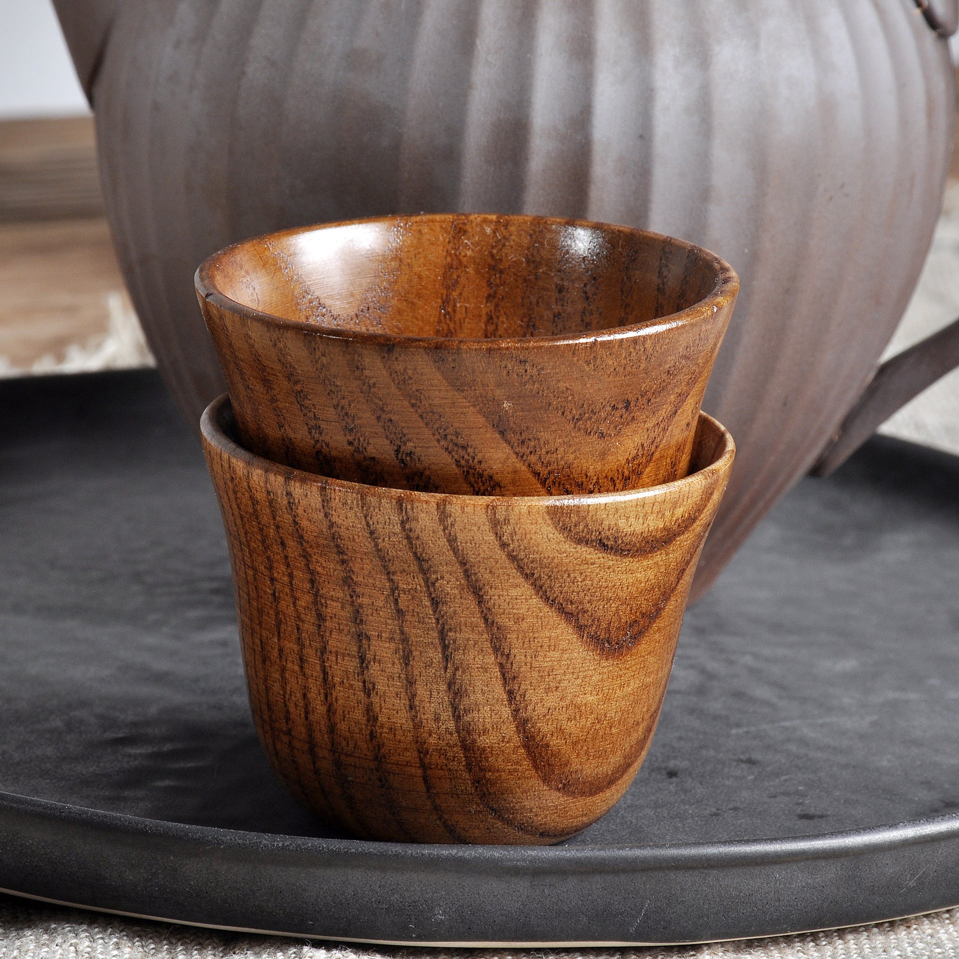 Natural Jujube Wood Cup