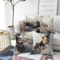 4 Marble Print Pillowcases