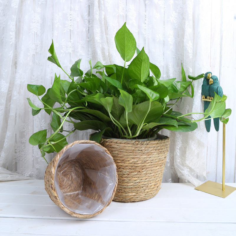 Rattan Flower Basket