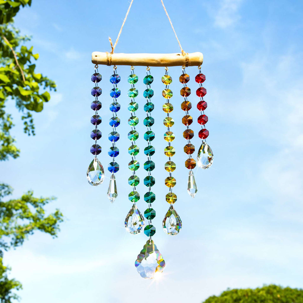 Crystal Rainbow Wind Chime