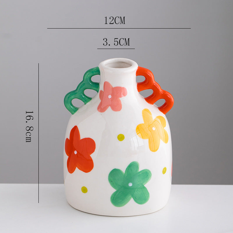 Colorful Ceramic Vase