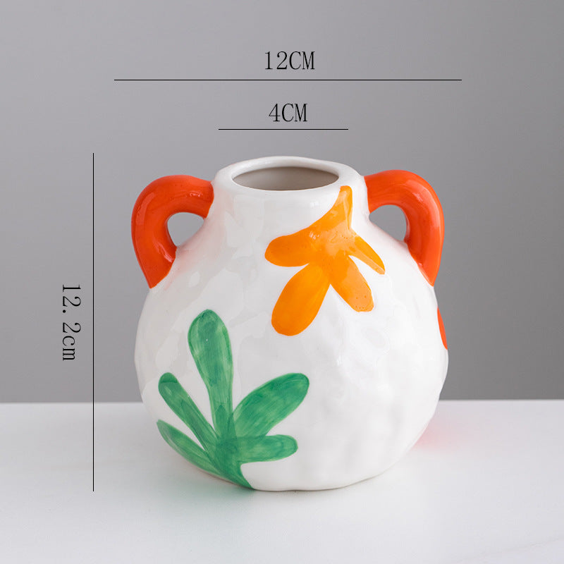 Colorful Ceramic Vase