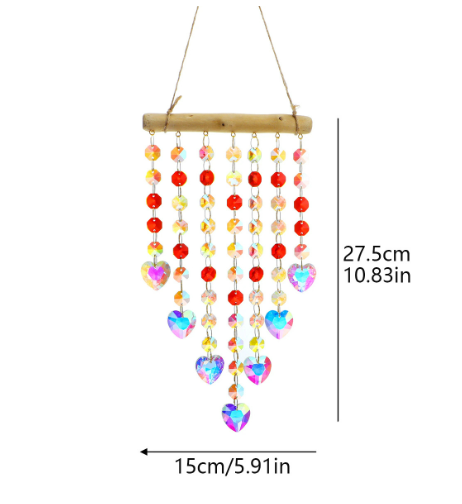 Crystal Rainbow Wind Chime