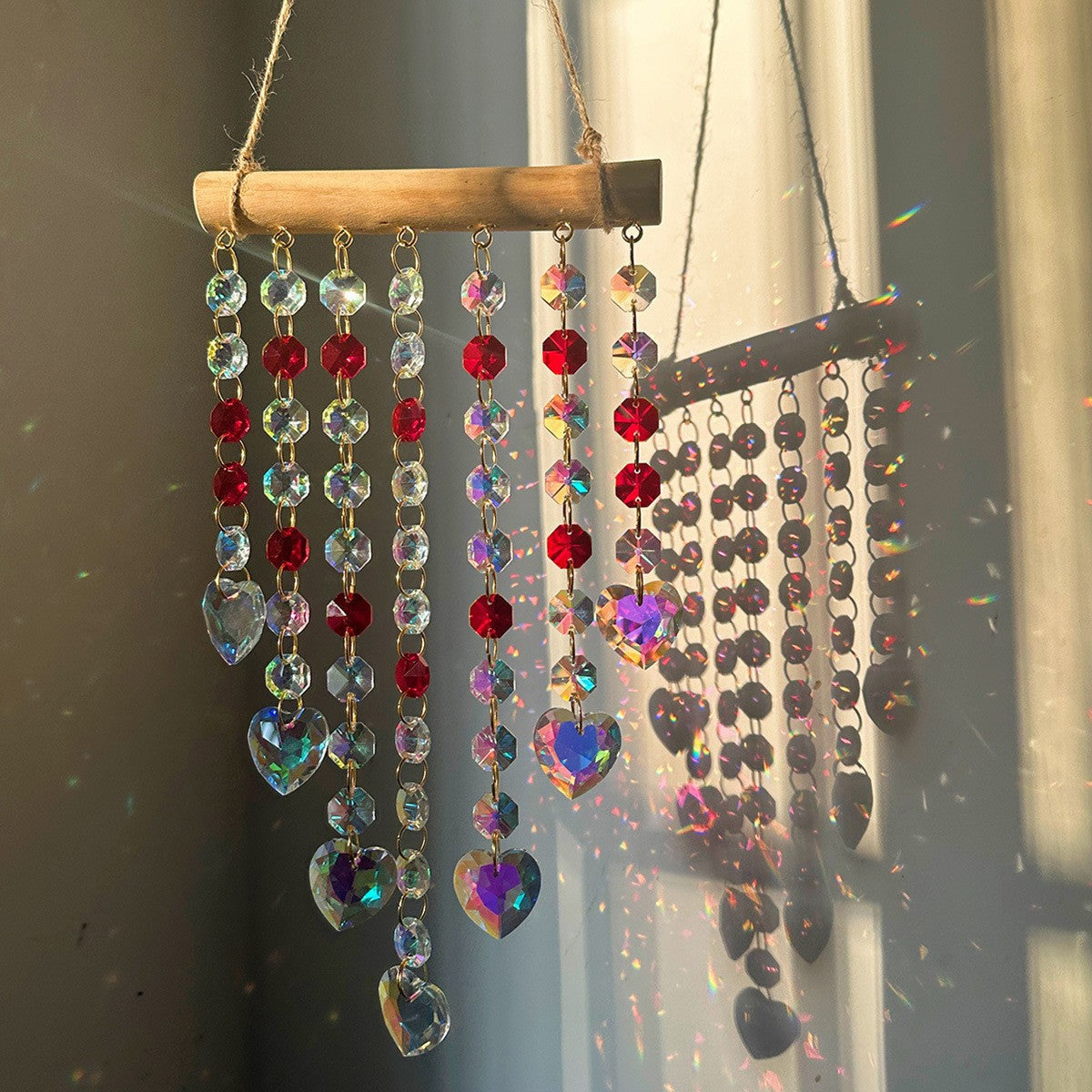 Crystal Rainbow Wind Chime